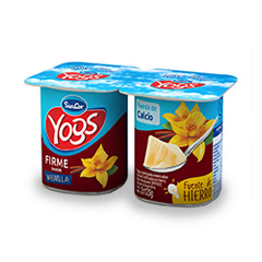 SANCOR YOGS FIRME ENT. VAIN X 2 X 125G