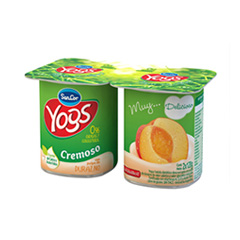 Yogur Sancor Ligt Durazno X 2 X 125Grs.