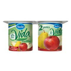 SANCOR YOGS CR.LIGHT P/M X 125G X 2 UN.