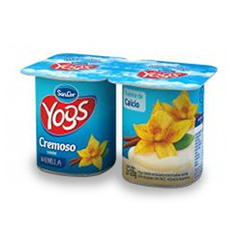SANCOR YOGS CREMOSO VAINILLA 2X120G