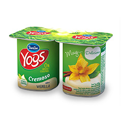 SANCOR YOGUR LIGHT VAINILLA 2X120