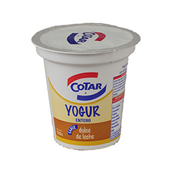 YOGUR COTAR ENTERO D.D.L 120G