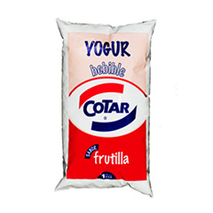 YOGUR COTAR SACHET ENT. FRUT. 1LT