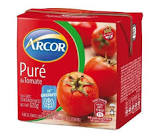 pure de tomate Arcor x520gr