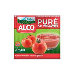 PURE DE TOMATES ALCO 520 GR.