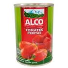 Tomates cubeteados Alco con albahaca x 400 gr.