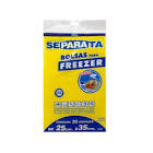Bolsa de freezer Separata Asurin 25 x 35 x 20 unid.