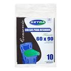 Bolsas para residuos Ketra Consorcio x 10 u. 60 x 90 cm.