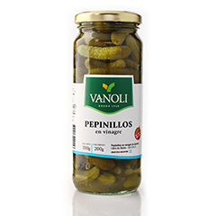 Pepinillos en vinagre Vanoli x 330g_unidad