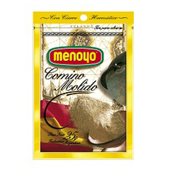 Comino Molido En Sobre Menoyo 25 Gr