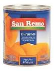 Duraznos San Remo 820 Grs