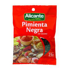 PIMIENTA NEGRA GRANO ALIC/25GR