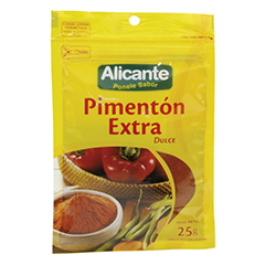 Pimenton Alicante Extra Dulce 25 Grs