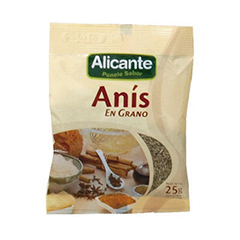 Alicante Anis En Grano 25 Grs