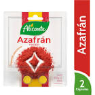 Azafran superior espanol molido Alicante x 2 capsulas