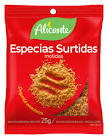 Especias surtidas molidas Alicante La Virginia sobre x 25 gr