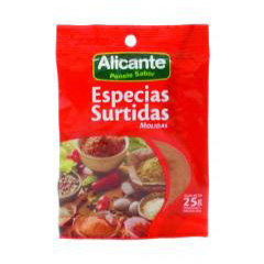 Especias Surtidas Alicante 25 Grs