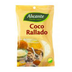 Coco Rallado Sin Azúcar Agregada. Alicante  50 Grs
