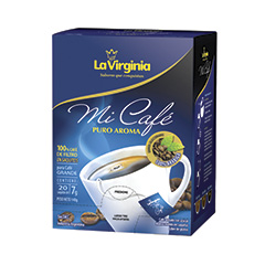 CAFE LA VIRGINIA SAQUITOS MI CAFE 20U
