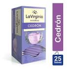 Te de cedron La Virginia x 25 saquitos ensobrados