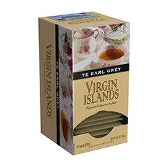 Té Earl Grey Virgin Islands x 25 Saquitos.