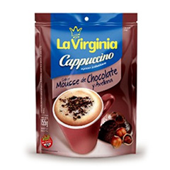 Cappuccino La Virginia Chocolate/Avellanas 155 Grs