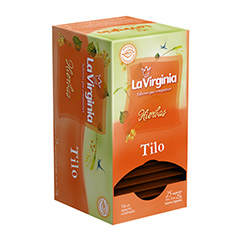 Té Hierbas Tilo La Virginia x 25 Saquitos.