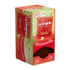 Té Hierbas Manzanilla La Virginia x 25 Saquitos.