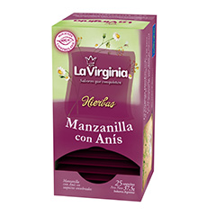 Té Hierbas Manzanilla Con Anís La Virginia x 25 Saquitos.