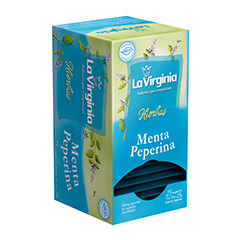 Té Hierbas Menta Peperina La Virginia x 25 Saquitos.