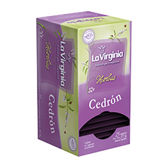 Té Hierbas Cedrón La Virginia x 25 Saquitos.