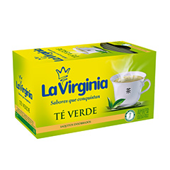 Té Verde La Virginia x 20 Saquitos.