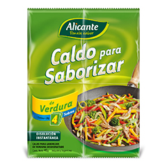 Caldo Alicante Verdura En Sobres 4 U