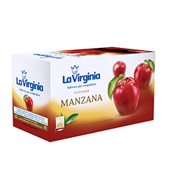Té La Virginia Manzana x 20 Saquitos.
