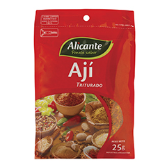Ají Triturado Alicante x 25 Gr.