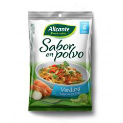 SABOR ALICANTE EN POLVO VER. RED. SODIO 4UN.