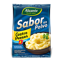 Sabor en polvo 4 quesos alicante x 4sobres_unidad