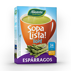 Sopa de esparragos light alicante x 4x 10g_unidad