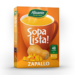 Sopa zapallo alicante x 4 x 10g_unidad