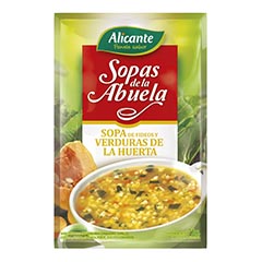 Sopa Fideos c/verduras Alicante_unidad