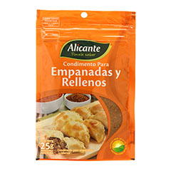 Condimentos Para Empanadas Y Rellenos Alicante x 25 Gr.