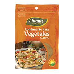 Condimento Para Vegetales Alicante x 25 Gr.