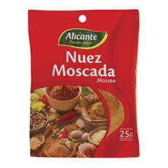 Nuez Moscada Molida Alicante x 25 Gr.
