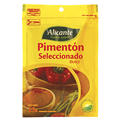 Pimentón Seleccionado Dulce Alicante x 25 Gr.