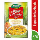 Sopa clara de verduras con fideos Alicante x 72 gr.