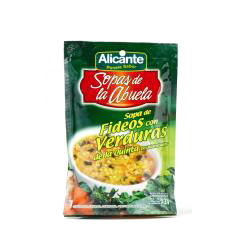 Sopas De La Abuela Alicante Fideos C/Verduras 72G