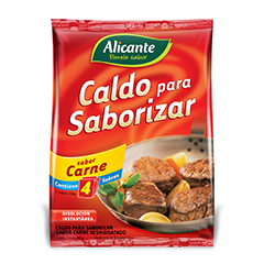 CALDO ALICANTE CARNE 4X10 GR