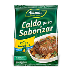 CALDO ALICANTE FINAS HIERBAS 4X10 GR