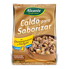 CALDO ALICANTE CHAMPIGNONES Y HONGOS 32 GR