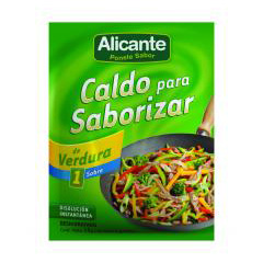 Caldo Para Saborizar Alicante Verdura x 10 Gr.